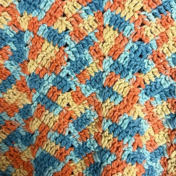 Stella Pardo Paris Kusi Fiorella Multicolor Hand Knit Alpaca Wool Jumper Sweater - Picture 2 of 8